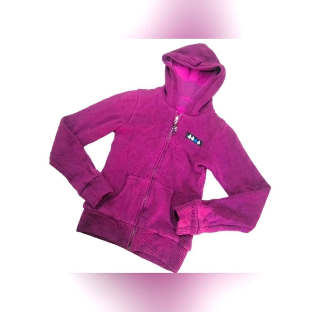 Reversible Volcom Zip Up Sweater Hoodie